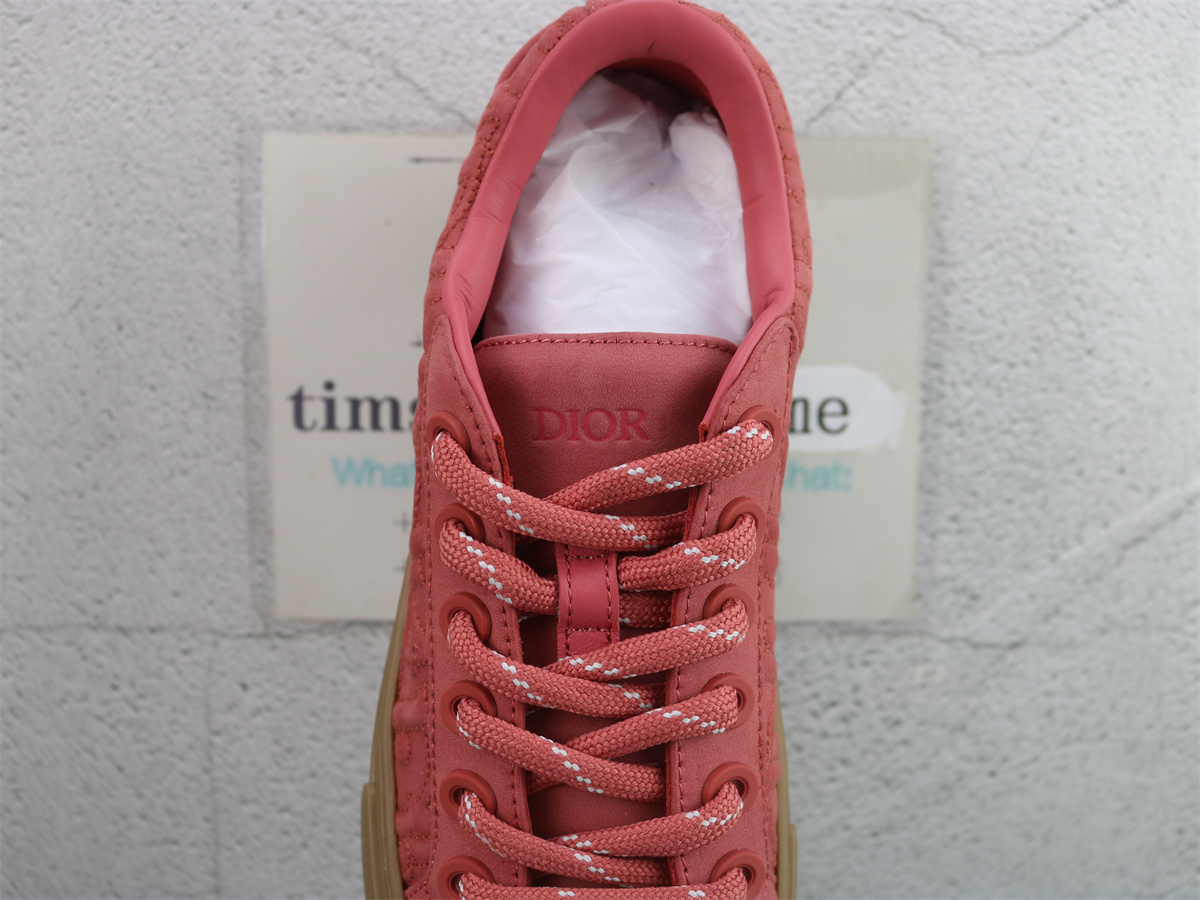 Stone Island x Dior B33 Skateboard Shoes Low-Top Red